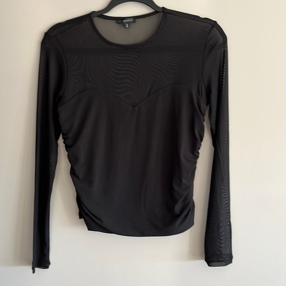 Sheer dynamite long sleeve top - Picture 1 of 3